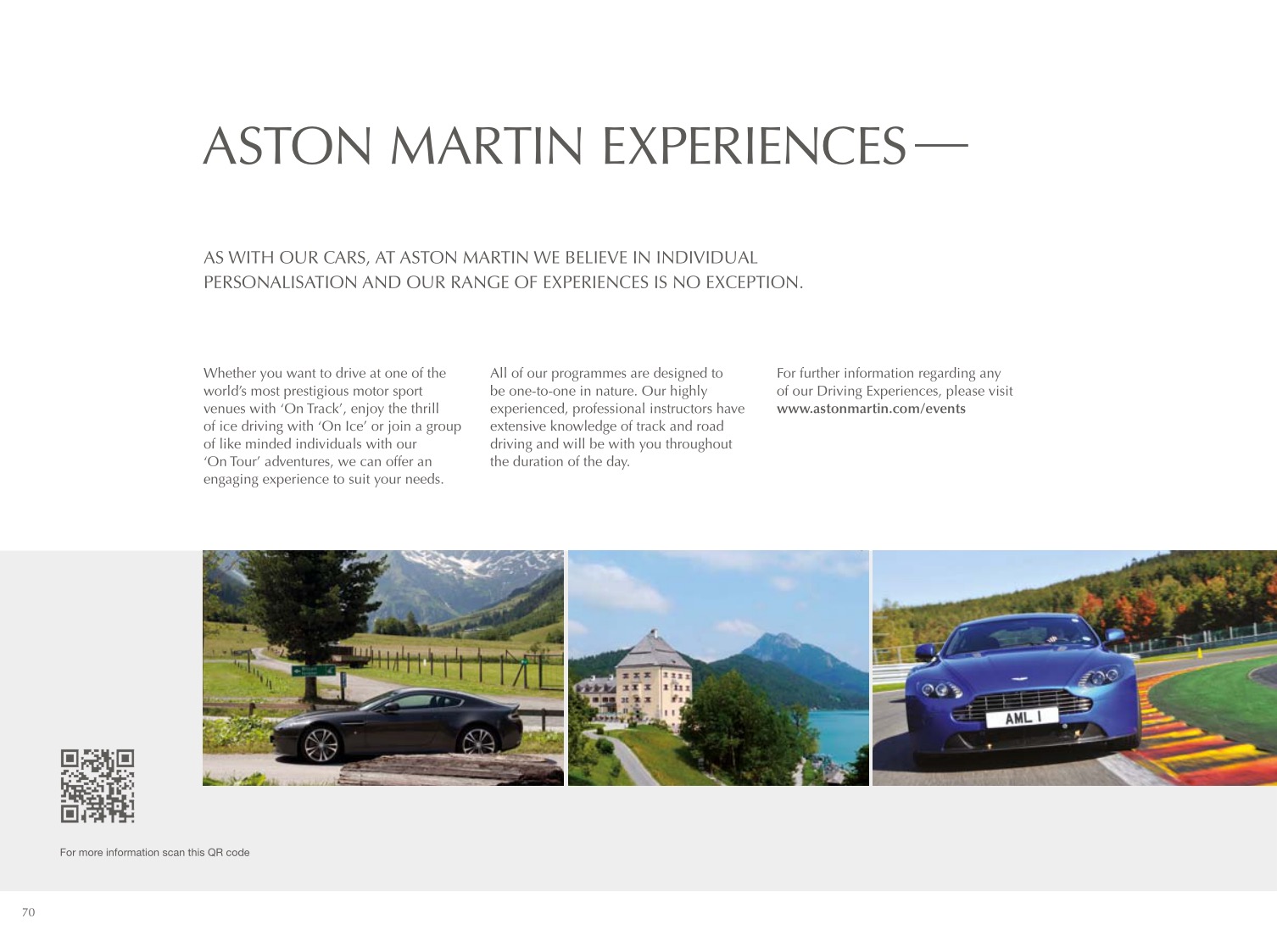 2012 Aston Martin Model Range Brochure Page 73